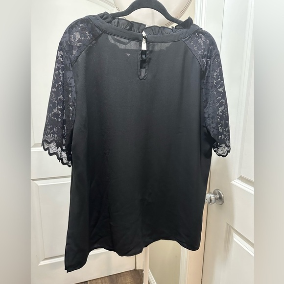 BloomChic Plus Size 2XL Lace Sleeve Blouse us18-20 - Picture 5 of 7